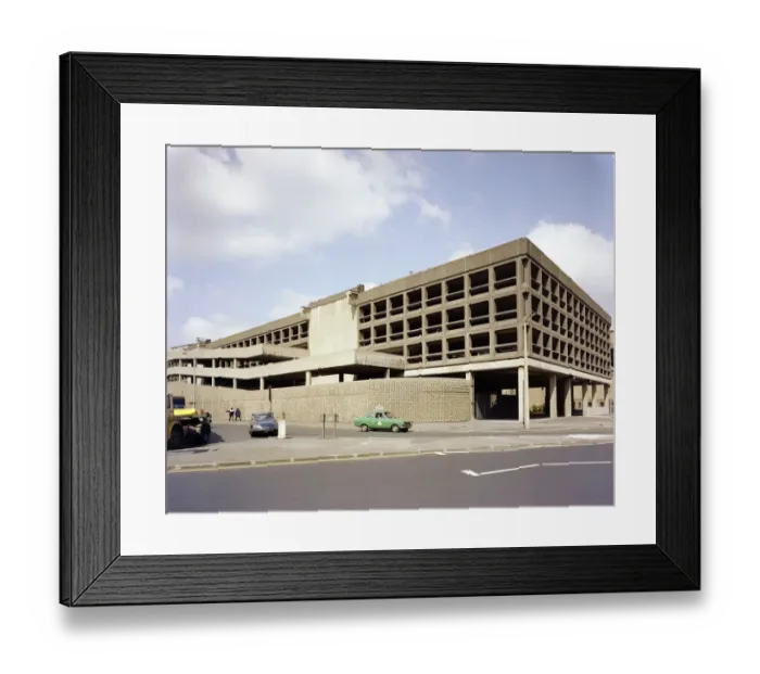 Framed Print : Minories Car Park JLP01_10_03414