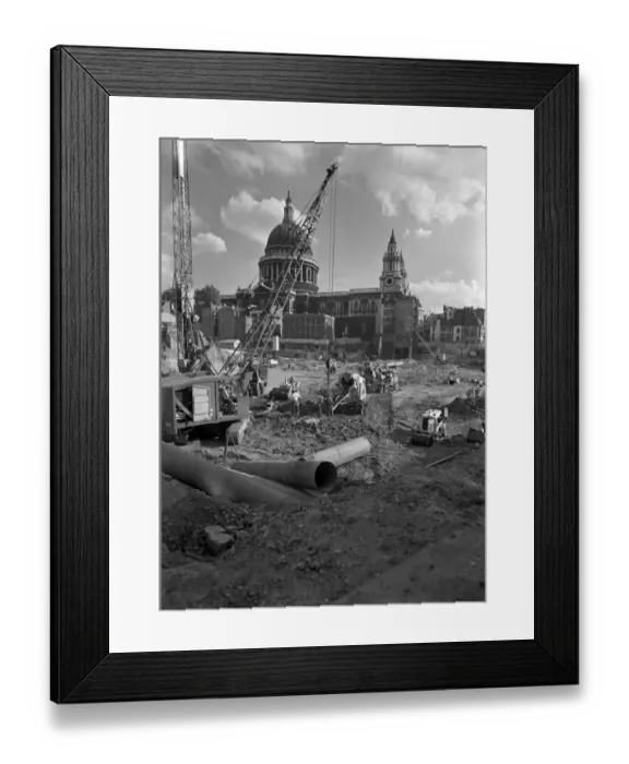 Framed Print : Paternoster Square JLP01_08_060912a