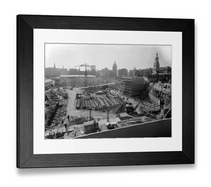 Framed Print : Paternoster Square JLP01_08_062711 Framed Print : Paternoster Square JLP01_08_062711