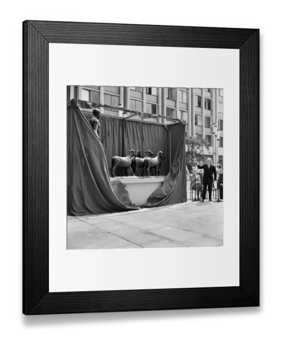 Framed Print : Unveiling ceremony JLP01_09_753002