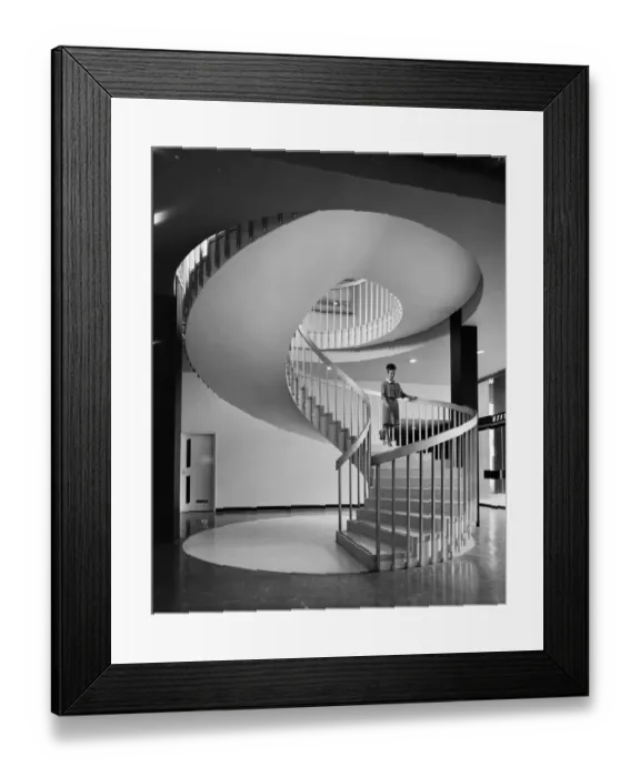 Framed Print : Staircase JLP01_08_071114