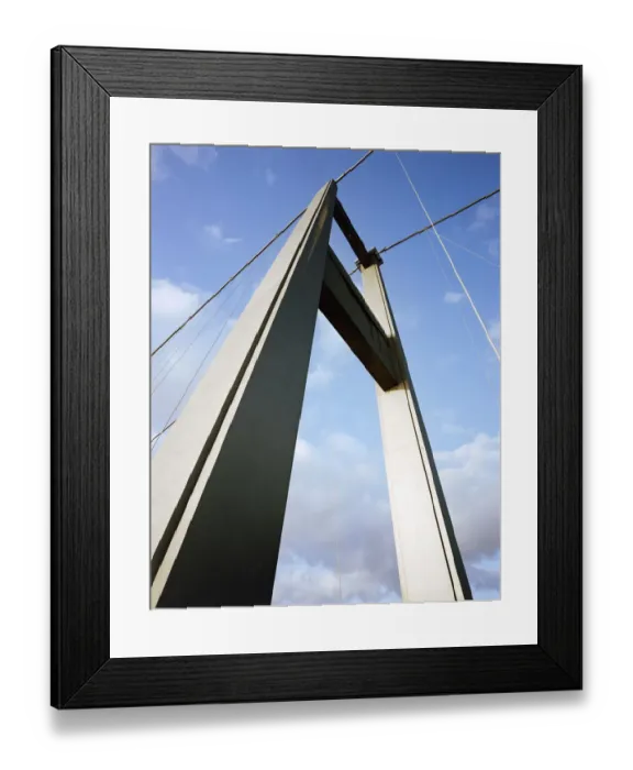 Framed Print : Bridge tower JLP01_10_29355