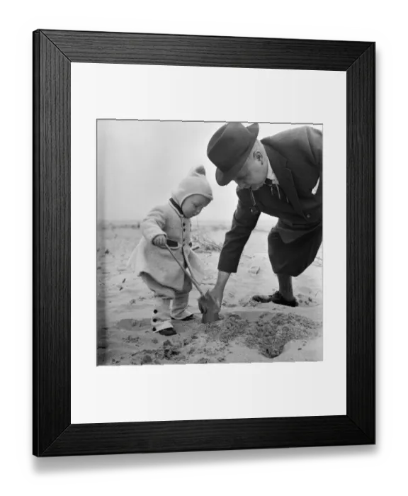 Framed Print : Start them early JLP01_08_000242