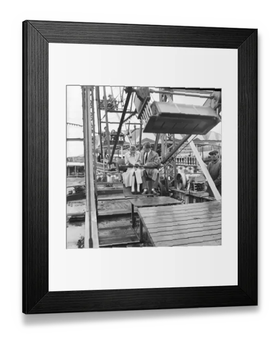 Framed Print : Ferris wheel JLP01_08_021567