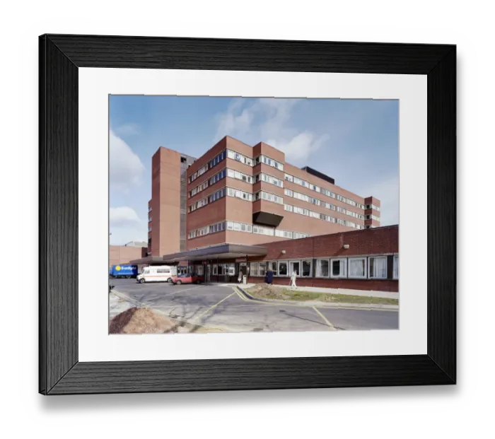 Framed Print : Accident and Emergency JLP01_10_36518