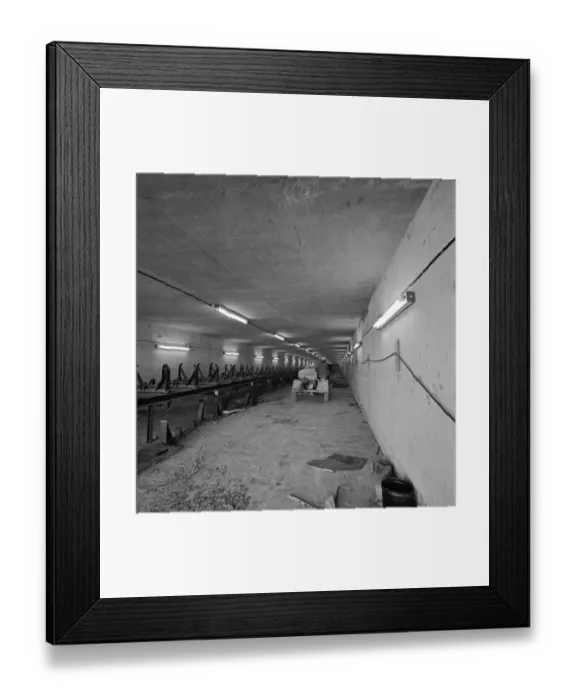 Framed Print : Conveyor tunnel JLP01_09_753486