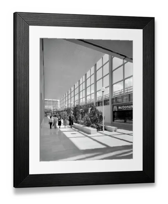 Framed Print : Milton Keynes shopping centre JLP01_09_792708