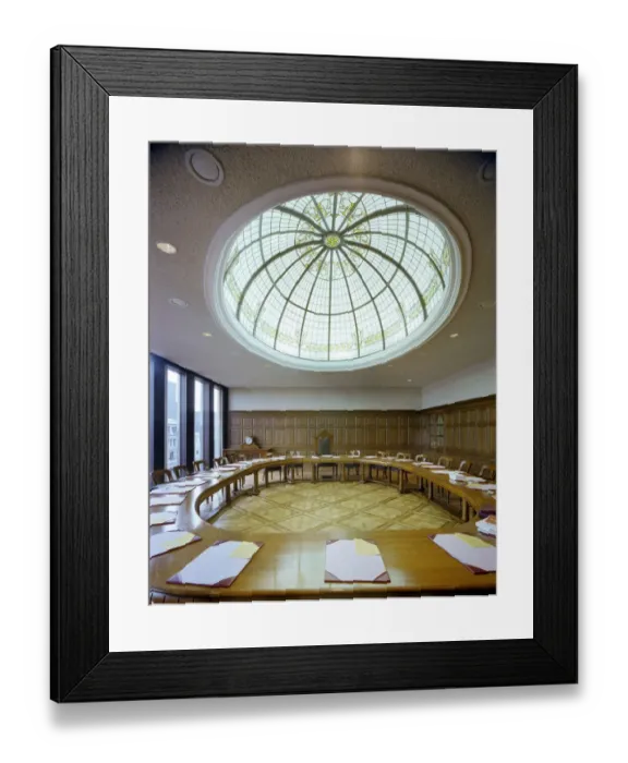 Framed Print : Boardroom JLP01_10_13158