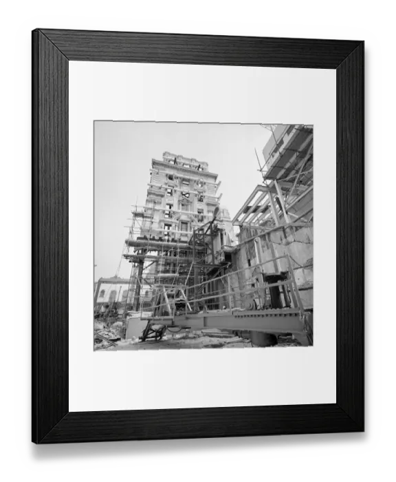 Framed Print : Supporting steel frame JLP01_09_900211
