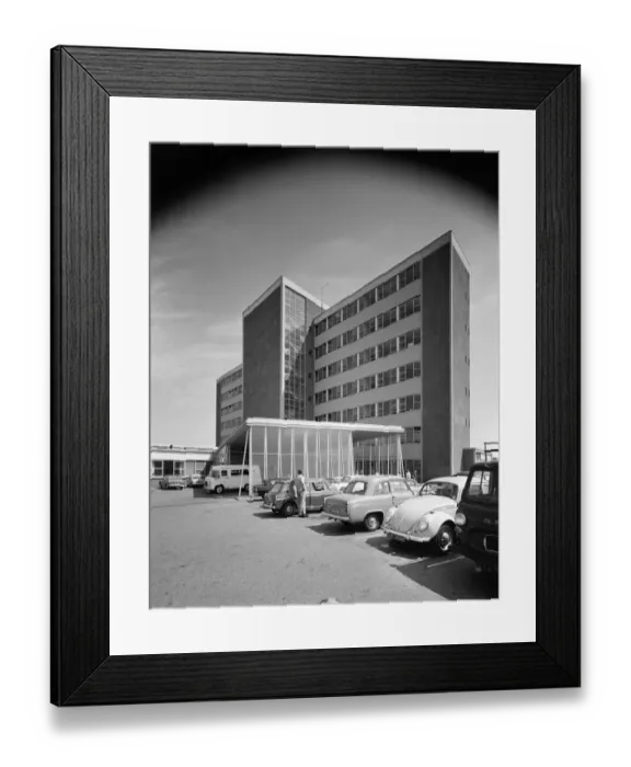 Framed Print : Walsgrave Hospital JLP01_08_081910