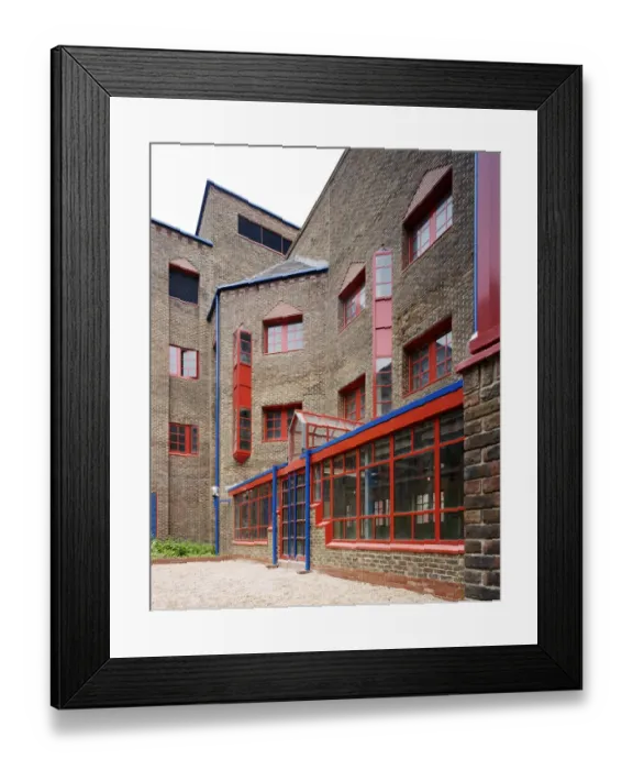 Framed Print : West Dorset County Hospital JLP01_10_23271 Framed Print : West Dorset County Hospital JLP01_10_23271