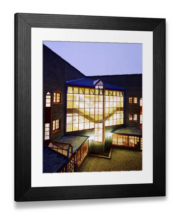 Framed Print : Hospital at night JLP01_10_26669
