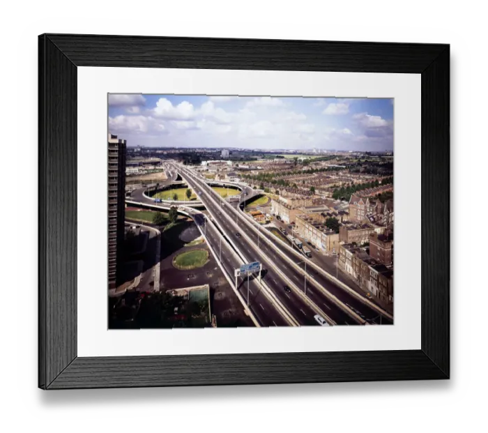 Framed Print : Westway Flyover JLP01_10_00753 Framed Print : Westway Flyover JLP01_10_00753