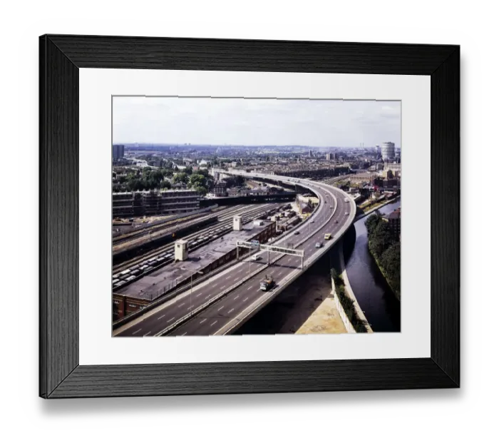 Framed Print : Westway Flyover JLP01_10_00756