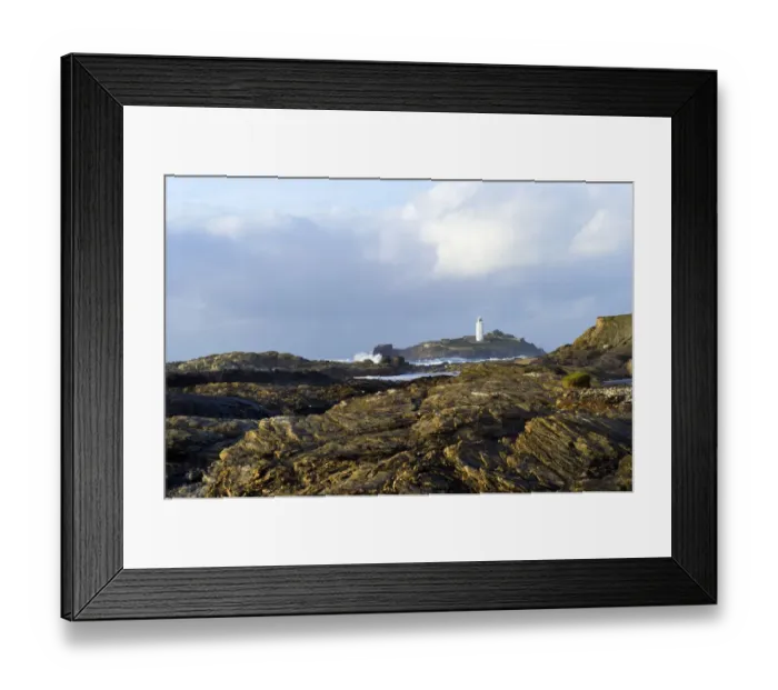 Framed Print : Godrevy Lighthouse DP140993