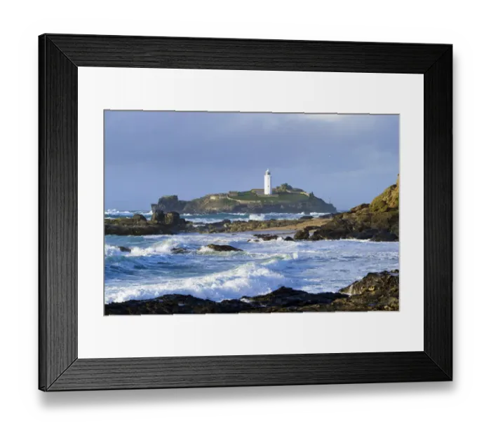 Framed Print : Godrevy Lighthouse DP140994