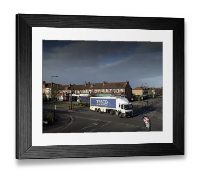 Framed Print : Grocery delivery DP264631 Framed Print : Grocery delivery DP264631