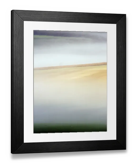 Framed Print : Mist on the South Downs DP147652