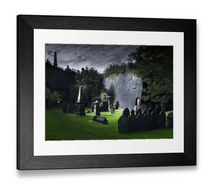 Framed Print : Cemetery DP234907