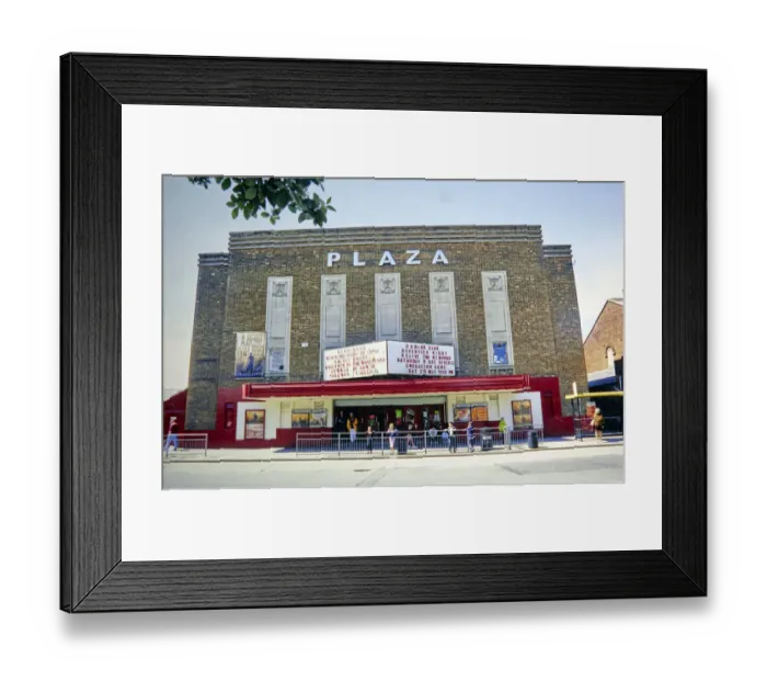 Framed Print : Crosby Road Plaza NWC01_01_2426