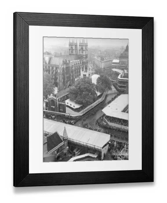Framed Print : Temporary stands P_C00426_001
