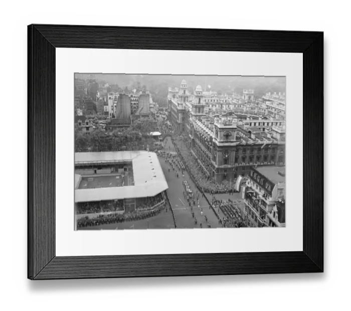 Framed Print : Temporary stands P_C00426_007