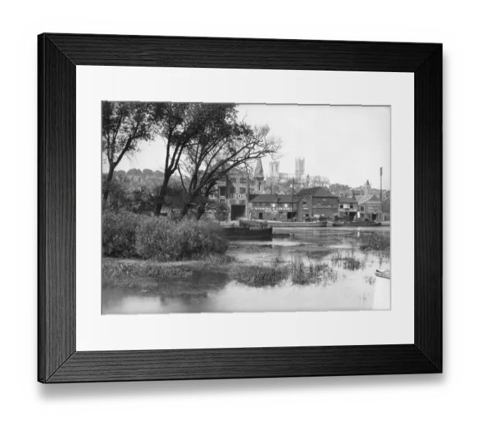 Framed Print : Brayford Pool WSA01_01_g0868