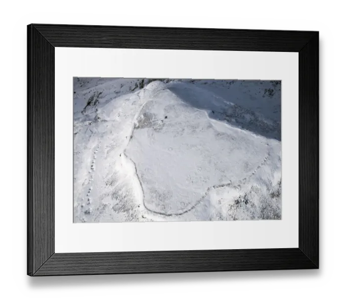 Framed Print : Ingleborough Hillfort 28978_024 Framed Print : Ingleborough Hillfort 28978_024