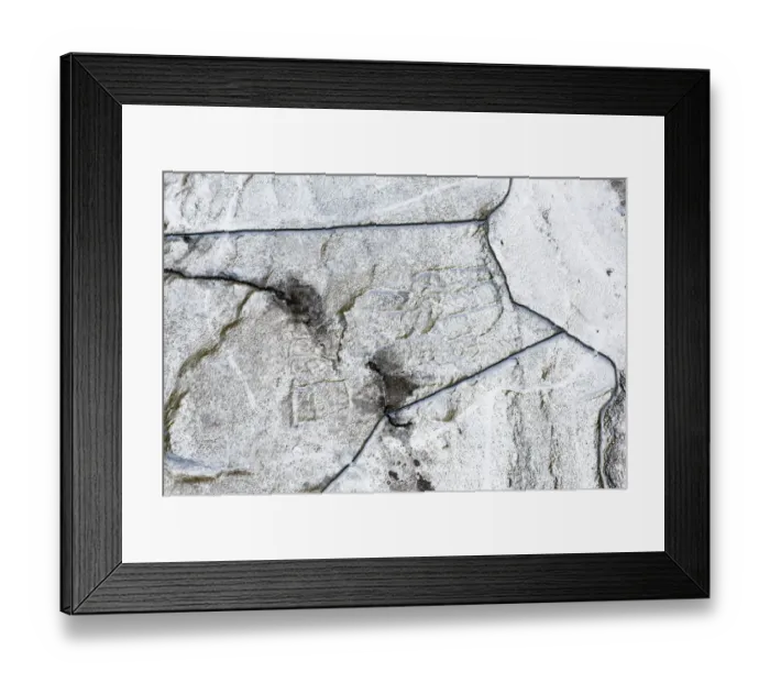 Framed Print : Settlement earthworks 28978_011