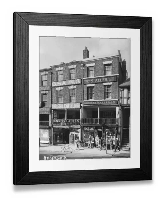 Framed Print : Chester Rows a42_09178 Framed Print : Chester Rows a42_09178