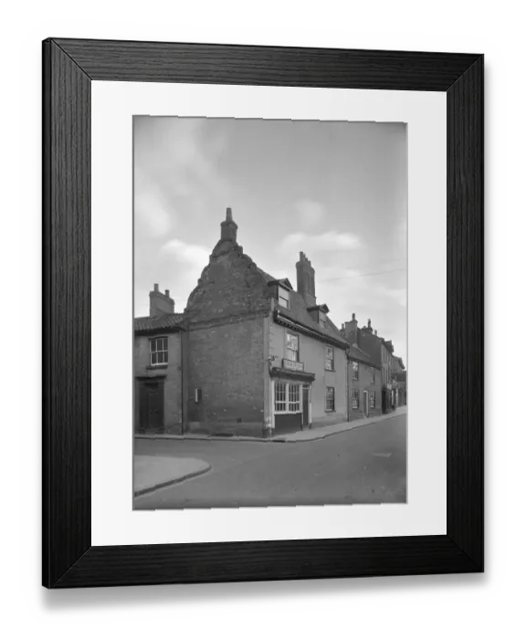 Framed Print : Butchers shop a48_00569
