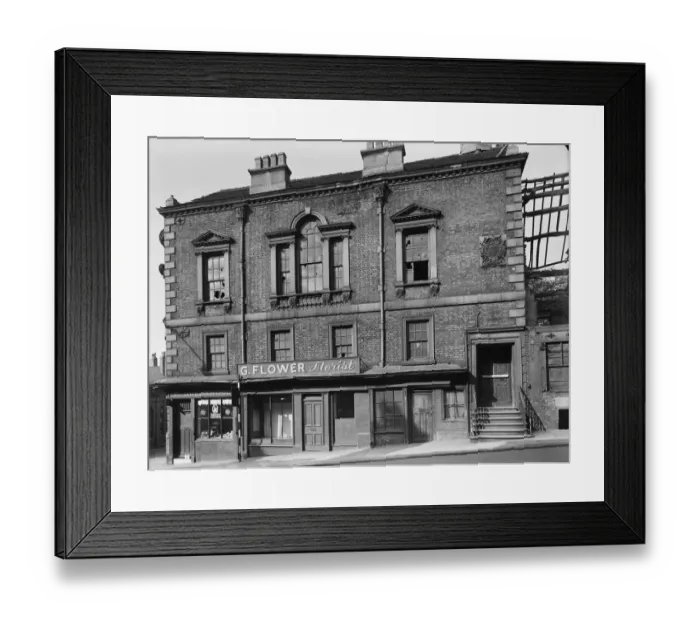 Framed Print : Prescot Old Town Hall a53_10236