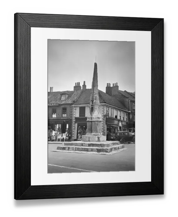 Framed Print : Selby Market Cross a81_00688