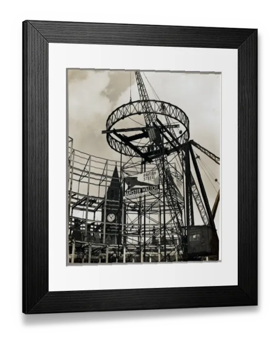 Framed Print : Manchester Central Public Library BWS01_01_41