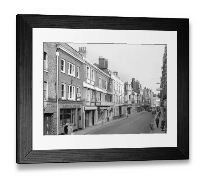 Framed Print : Chatham High Street BB68_02394