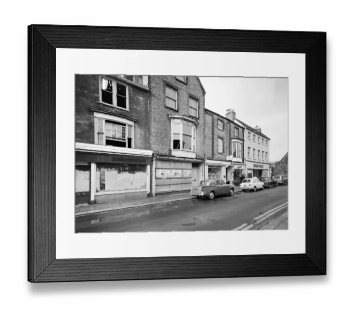 Framed Print : Newport High Street BB72_05406