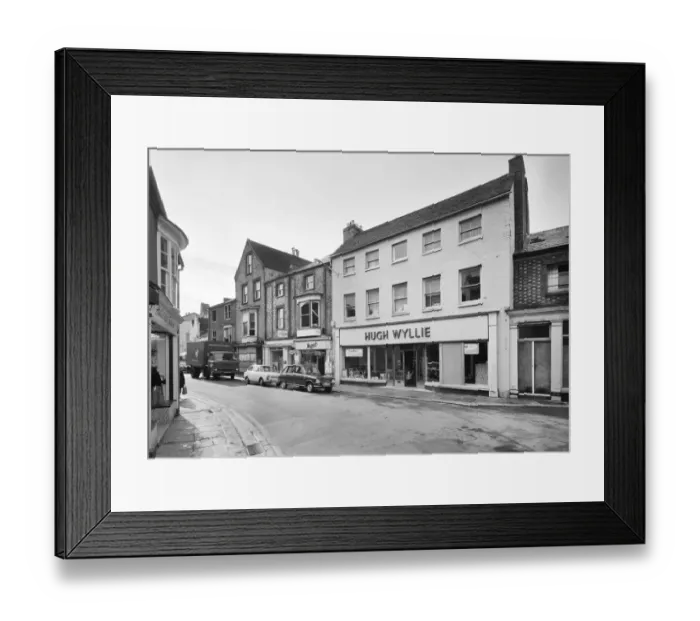 Framed Print : Newport High Street BB72_05402