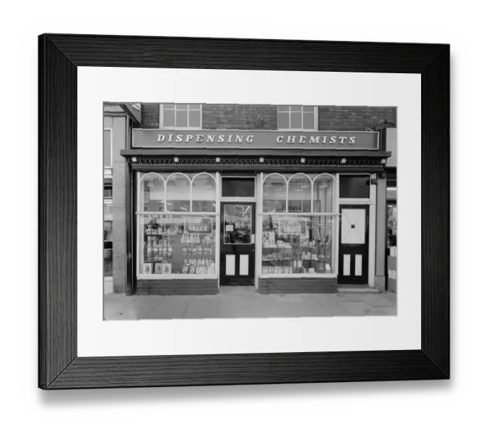 Framed Print : Selby Market Place BB82_10665 Framed Print : Selby Market Place BB82_10665