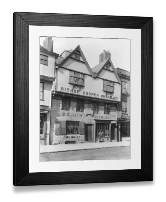 Framed Print : Chemist shop CC53  /  00069