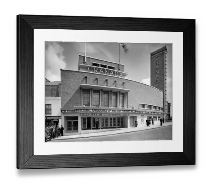 Framed Print : Granada Cinema CC47_01977 Framed Print : Granada Cinema CC47_01977