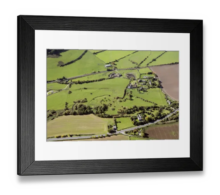 Framed Print : Stokesay fishponds 33338_012