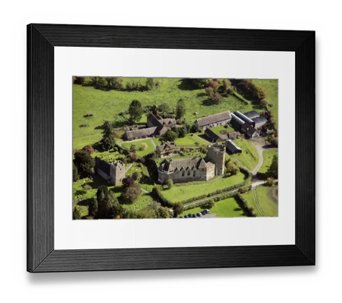 Framed Print : Stokesay Castle 33338_028 Framed Print : Stokesay Castle 33338_028