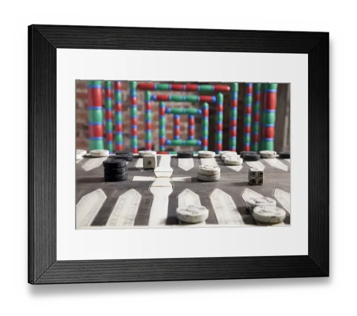 Framed Print : Gaming board DP084472 Framed Print : Gaming board DP084472