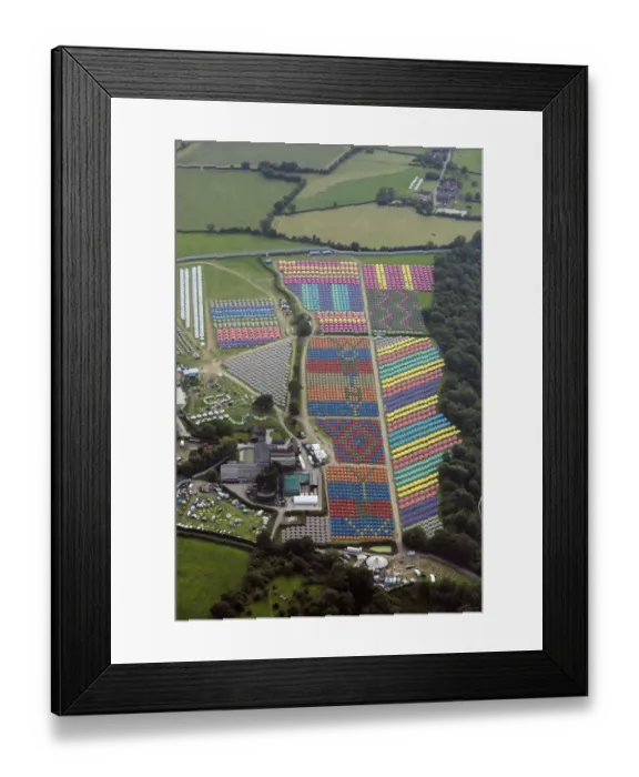 Framed Print : Glastonbury Festival 33825_038