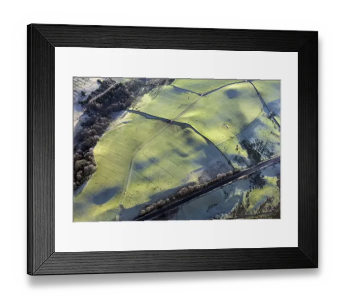 Framed Print : Throp Roman fortlet 33038_012