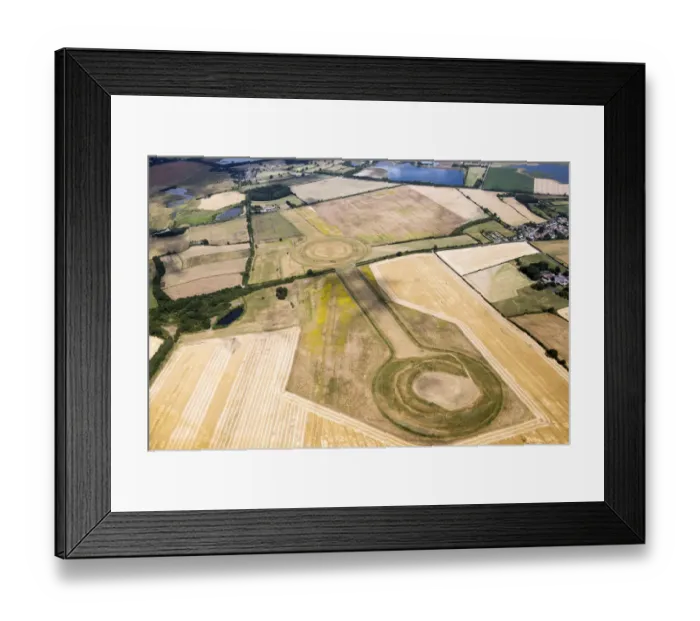 Framed Print : Thornborough Henges 34050_007