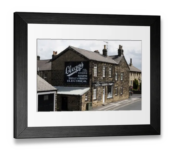 Framed Print : Ghost sign EFC01_01_03_130_60278