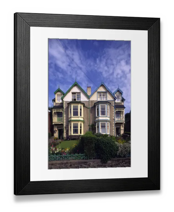 Framed Print : Semi-detached houses EFC01_01_05_029_29586