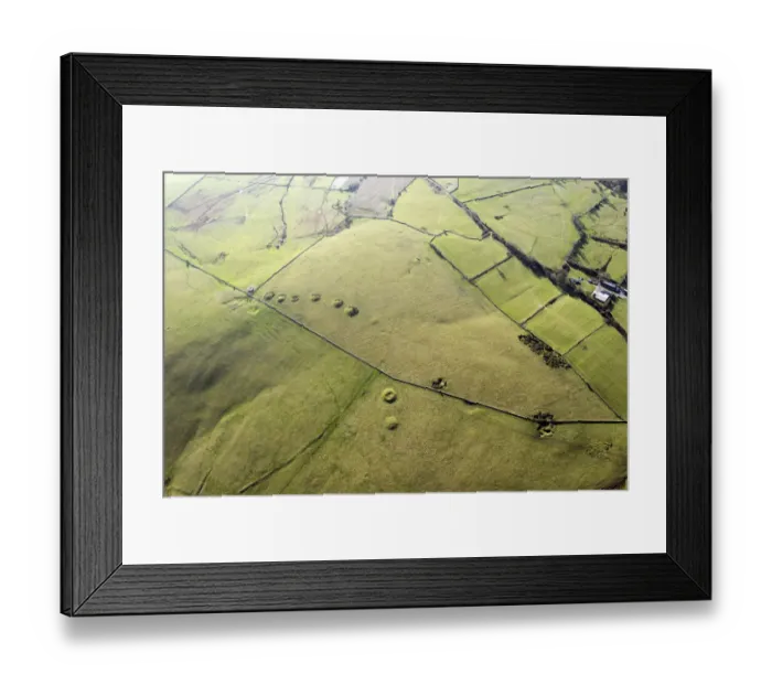 Framed Print : Priddy Nine Barrows 33078_027
