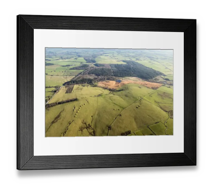 Framed Print : Barrow cemeteries 33078_030